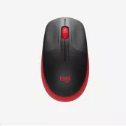 Mouse fără fir Logitech M190 Full-Size, roșu