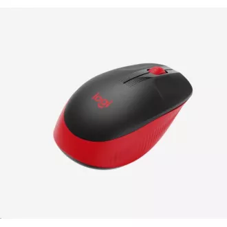 Mouse fără fir Logitech M190 Full-Size, roșu