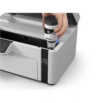 Imprimantă cu cerneală EPSON EcoTank Mono M2120, 3 în 1, A4, 1200 x 2400 dpi, 32 ppm, USB, Wi-Fi, garanție de 5 ani după înregistrare gratuită Imprimantă cu cerneală EPSON EcoTank Mono M2120, 3 în 1, A4, 1200 x 2400 dpi, 32 ppm, USB, Wi-Fi, garanție de 5 ani după înregistrare gratuită