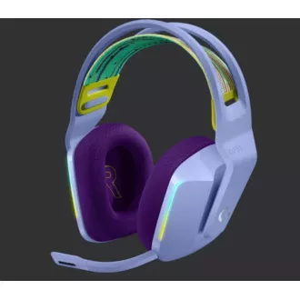 Căști pentru jocuri Logitech G733, căști pentru jocuri RGB fără fir LIGHTSPEED, EMEA, liliac