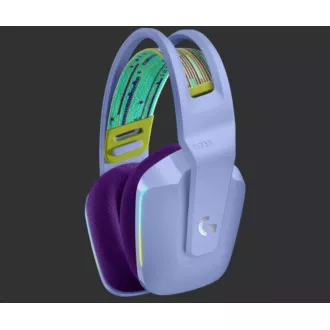 Căști pentru jocuri Logitech G733, căști pentru jocuri RGB fără fir LIGHTSPEED, EMEA, liliac