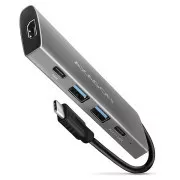 AXAGON HMC-5G2, hub USB 10Gbps, porturi 2x USB-A, 2x USB-C, HDMI 4k/60, PD 100W, cablu USB-C 13cm