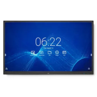 Ecran NEC LFD 75 „CB751Q 75” cu tablă interactivă, UHD, 350cd/m2, iluminare directă cu LED-uri, Slot OPS, SoC Android, 20 po