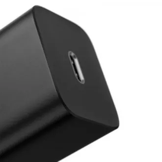 Set Baseus Super SI de adaptor USB-C 20W și cablu USB-C la Lightning 1m, negru Set Baseus Super SI de adaptor USB-C 20W și cablu USB-C la Lightning 1m, negru