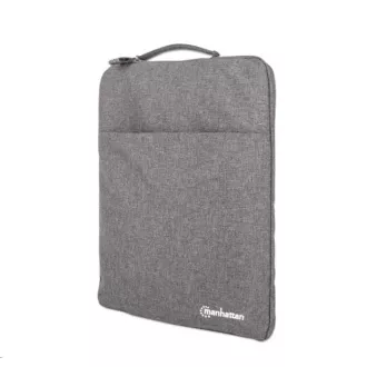Husă pentru notebook MANHATTAN Seattle 15.6", rezistentă la apă, gri Husă pentru notebook MANHATTAN Seattle 15.6", rezistentă la apă, gri