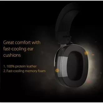 Căști ASUS TUF Gaming H3 Gun Metal, Căști Gaming, negru-gri Căști ASUS TUF Gaming H3 Gun Metal, Căști Gaming, negru-gri
