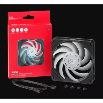 Ventilator ADATA XPG VENTO PRO 120 PWM, conector cu 4 pini Ventilator ADATA XPG VENTO PRO 120 PWM, conector cu 4 pini