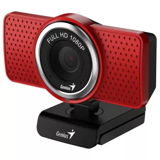 Cameră web GENIUS ECam 8000 / roșu / Full HD 1080P / USB2.0 / microfon