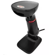 Cititor Virtuos CCD 2D Virtuos HT-855A, USB, suport, negru