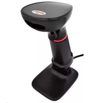 Cititor Virtuos CCD 2D Virtuos HT-855A, USB, suport, negru