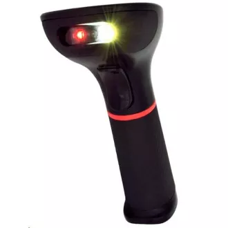 Cititor Virtuos CCD 2D Virtuos HW-855A, fără fir, bază, USB, negru
