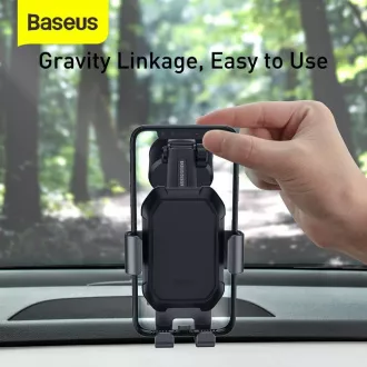 Suport auto Baseus Tank Gravity (tableta de bord), negru