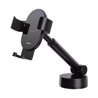 Suport auto Baseus Simplism Gravity (tableau de bord), negru Suport auto Baseus Simplism Gravity (tableau de bord), negru