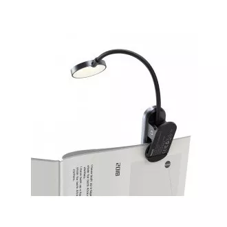 Lampa de citit Baseus LED cu clip, gri