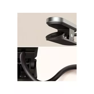 Lampa de citit Baseus LED cu clip, gri