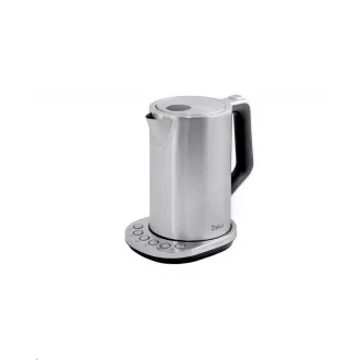 Fierbător electric ORAVA Delux, 2200 W, 1,7 l, control temperatură, oprire automată, oțel inoxidabil