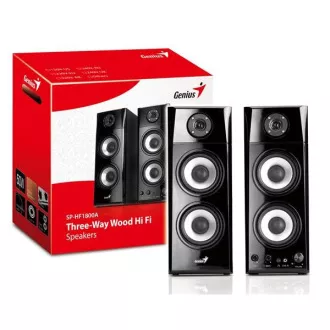 Difuzoare GENIUS SP-HF 1800A v2, 50W, 2.0, lemn