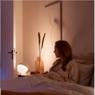 PHILIPS COL Iris Lampa de masa Hue White si ambianta de culoare, alb PHILIPS COL Iris Lampa de masa Hue White si ambianta de culoare, alb