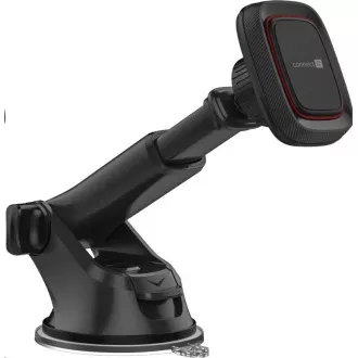 Suport auto CONNECT IT InCarz 4Strong CARBON, magnetic universal, 4 magneți, CARBON