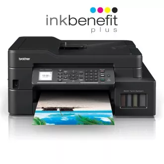Cerneală multifuncțională BROTHER DCP-T920DW - A4 128MB 1200x6000 17ppm 150 + 80/20 IMPRIMARE DUPĂ FAȚĂ USB 2.0 WIFI LAN INKTANK - Despachetat
