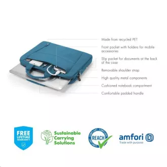 DICOTA Eco Slim Case BASE 13-14.1 Albastru DICOTA Eco Slim Case BASE 13-14.1 Albastru