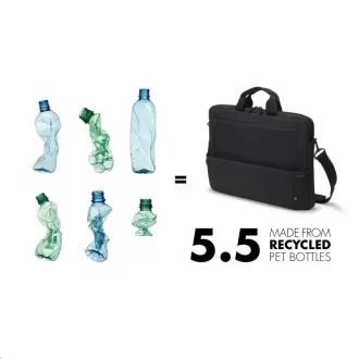 DICOTA Eco Slim Case Plus BASE 13-15.6, negru