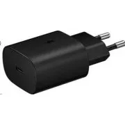 Încărcător de voiaj Samsung EP-TA800NBE, Quickcharge 25W, USB-C, negru