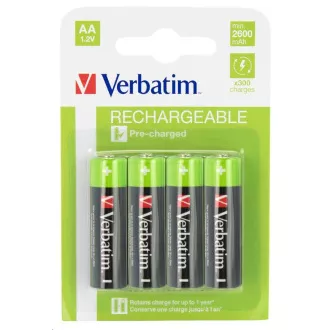 Baterie reîncărcabilă VERBATIM AA Premium 4-Pack 2500 mAh