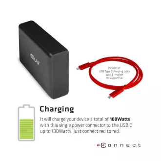 Stație de andocare Club3D USB-C 14v1, 1xDP, 1xHDMI, 1xVGA, 2xUSB-C, 5xUSB, cititor de carduri SD, 1xRJ45, neagră