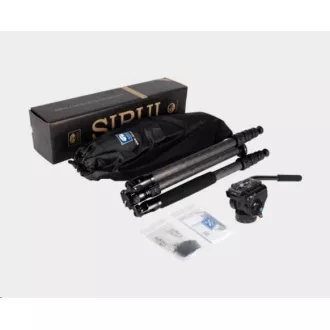 Trepied video Sirui Traveler 7VC Carbon