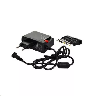Adaptor de alimentare universal Solight 1000mA, stabilizat, conectori interschimbabili Adaptor de alimentare universal Solight 1000mA, stabilizat, conectori interschimbabili