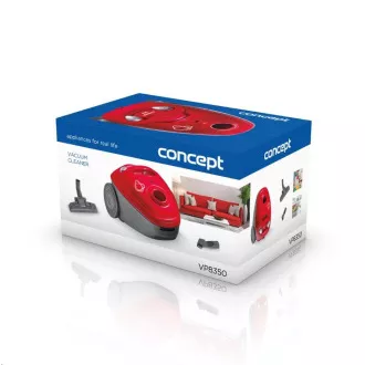 Concept VP8350 Aspirator cu sac Bello rosu 700 W