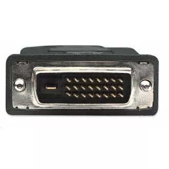 Cablu Manhattan HDMI la DVI-D, Dual Link, 1m, negru Cablu Manhattan HDMI la DVI-D, Dual Link, 1m, negru