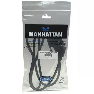 Cablu Manhattan HDMI la DVI-D, Dual Link, 1m, negru Cablu Manhattan HDMI la DVI-D, Dual Link, 1m, negru