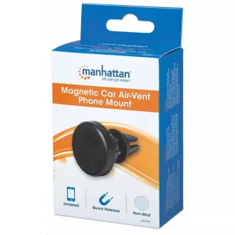 Suport mobil Manhattan pentru mașină, suport magnetic pentru telefon pentru ventilație pentru mașină, negru Suport mobil Manhattan pentru mașină, suport magnetic pentru telefon pentru ventilație pentru mașină, negru