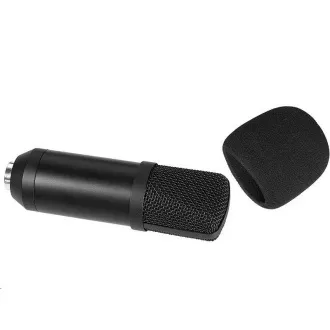 Microfon TRACER Studio PRO, mufă 3,5, cablu 2,5 m, negru Microfon TRACER Studio PRO, mufă 3,5, cablu 2,5 m, negru