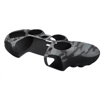 Husă din silicon pentru controler TRUST GXT 748 PS5, camuflaj negru Husă din silicon pentru controler TRUST GXT 748 PS5, camuflaj negru