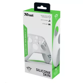 Carcasa pentru controler TRUST GXT 749 Silicon Skins pentru Xbox, transparenta Carcasa pentru controler TRUST GXT 749 Silicon Skins pentru Xbox, transparenta