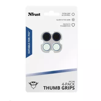 TRUST Capace din silicon GXT 266 pachet de 4 mânere pentru degetul mare pentru PS5 TRUST Capace din silicon GXT 266 pachet de 4 mânere pentru degetul mare pentru PS5