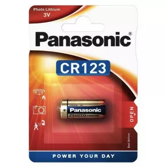 PANASONIC Litiu - baterie FOTO CR-123AL / 1BP 3V (blister - 1buc)