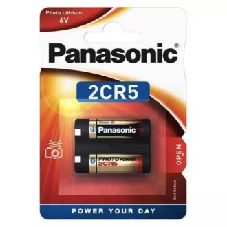 PANASONIC Litiu - baterie FOTO 2CR-5L / 1BP 6V (blister - 1buc)