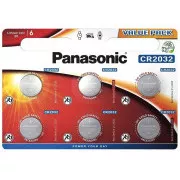 Baterie litiu PANASONIC (buton) CR-2032EL / 6BP 3V (Blister 6buc)