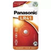 Baterie alcalina MICRO PANASONIC LR-41EL / 1B 1, 5V (Blister 1buc)