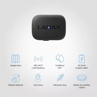 Localizator GPS LAMAX + guler