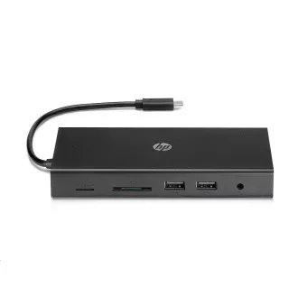 Dock HP - Hub USB-C cu mai multe porturi de călătorie (fără adaptor)