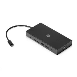 Dock HP - Hub USB-C cu mai multe porturi de călătorie (fără adaptor)