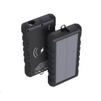 Power bank solar pentru exterior Viking W24W 24000 mAh, incarcare wireless