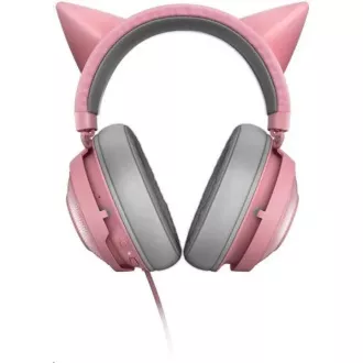 Căști RAZER Kraken Kitty, căști USB, Chroma, Quartz / Roz