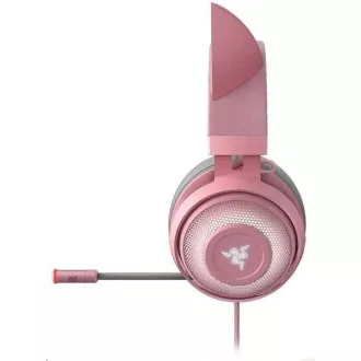 Căști RAZER Kraken Kitty, căști USB, Chroma, Quartz / Roz