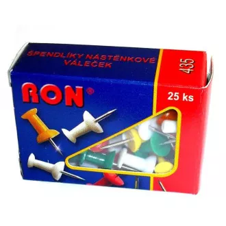 Pins Ron role de perete colorate 25buc Pins Ron role de perete colorate 25buc